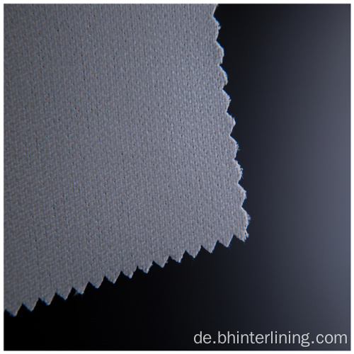 Polyester Eco Friendly Woven Fusing Einlage und Futter